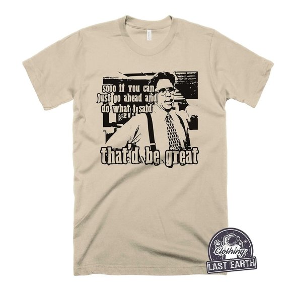 Office Space Shirt Funny Boss Gift Vintage Movie Shirts 90s Tees Gifts for Bosse - Picture 1 of 3